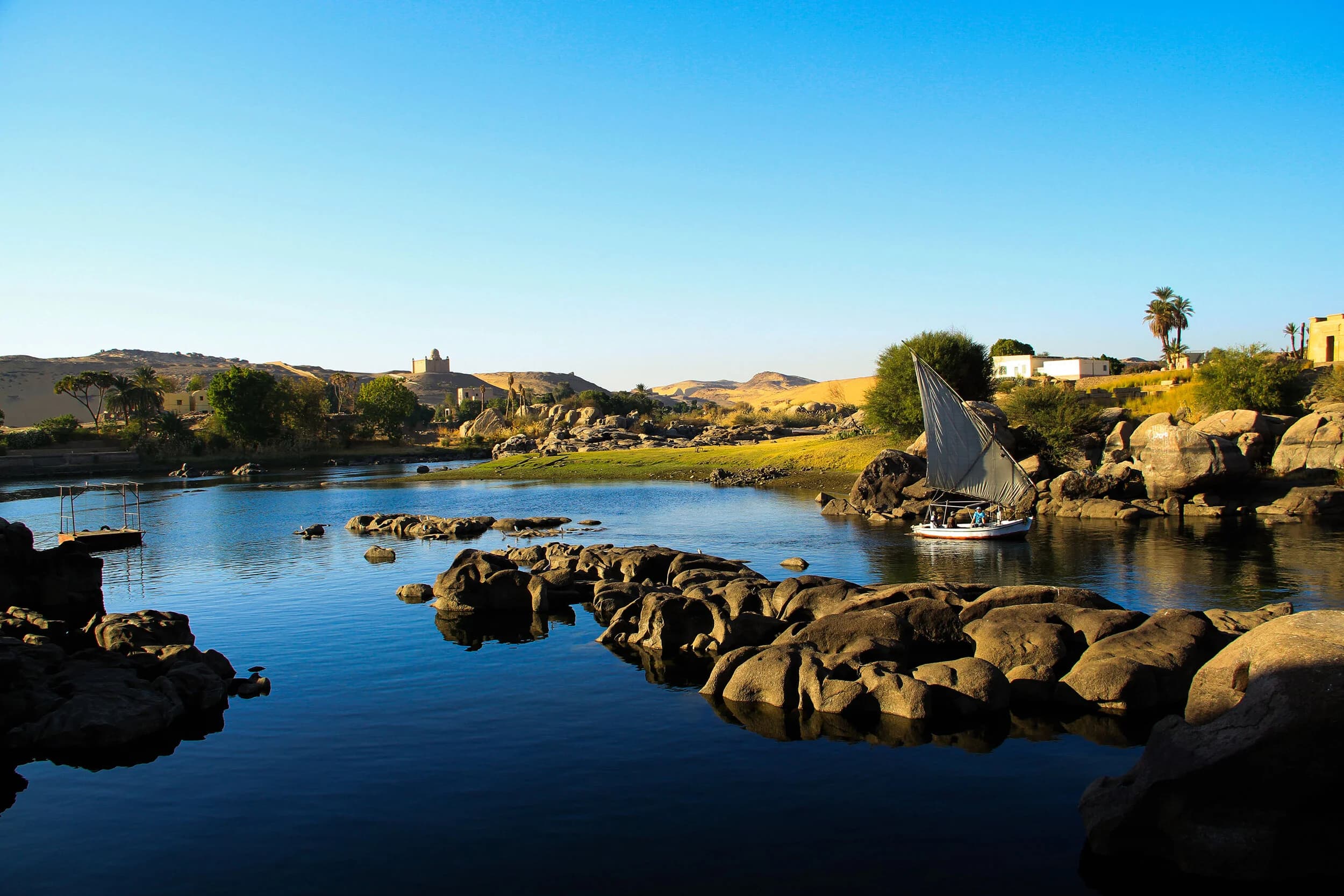 Discover the serene beauty of Upper Egypt, where ancient Nubian culture meets breathtaking Nile landscapes and timeless temples.